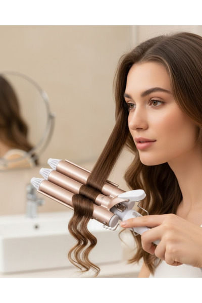 FTA TİCARET Adjustable Heated Curling Iron