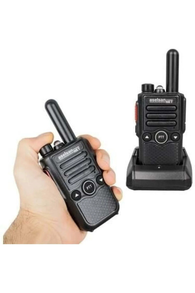 ASELSAN A446C1 Lisanssız PMR Tekli El Telsizi Pil ve Şarj Dahil