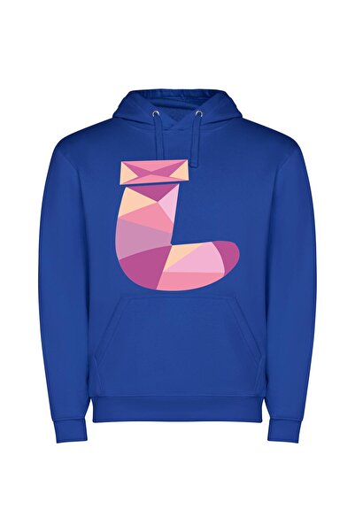iLovePrints Colorful Geometric Illustrator Creation Φούτερ με κουκούλα σε χρώ...