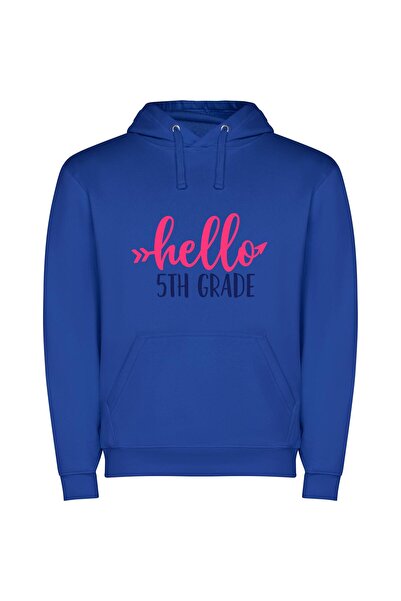 iLovePrints Vibrant Greetings: 5th Grade to High School Φούτερ με κουκούλα σε...