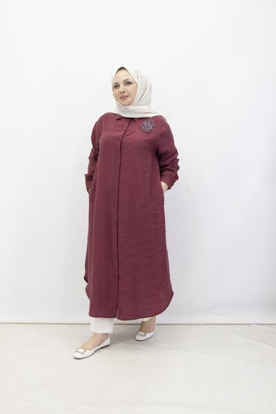 Armine TREND 403-1 Natural Viscose Fabric Long Garment Fabric