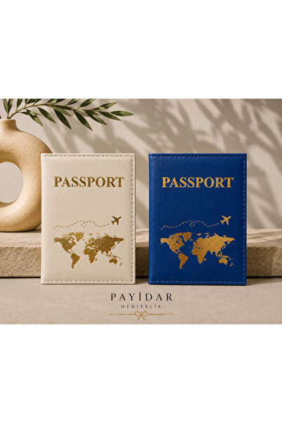 Payidar Hediyelik 2-Piece Leather Passport Cover