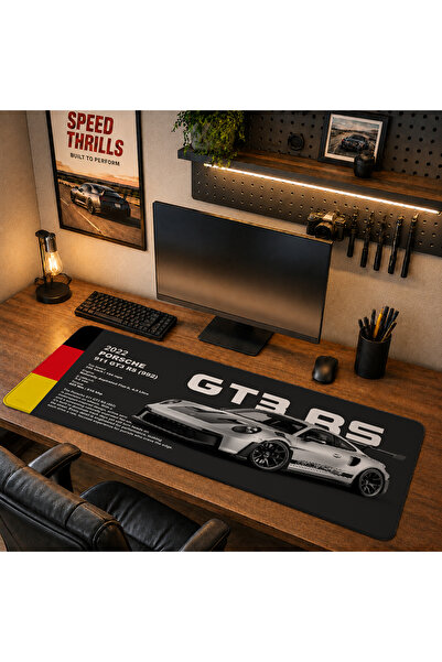 RUGRUMBA FLG1013 40x90cm Gaming Player XL Mousepad de dimensiuni mari cu bază...
