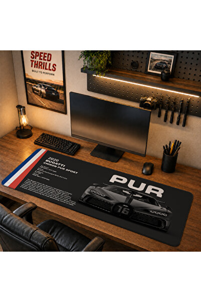 RUGRUMBA FLG1011 40x90cm Gaming Player XL Mousepad de dimensiuni mari cu bază...