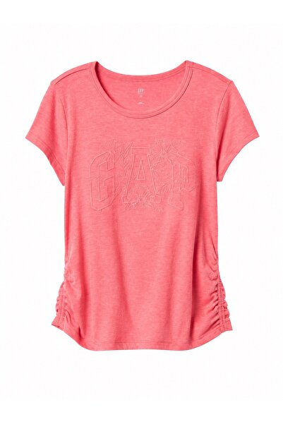 GAP Kids Gap Girls' Crew Neck Short Sleeve T-Shirt Pink