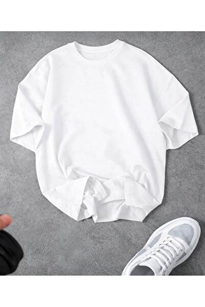 JANTIL MODA TRICOU UNISEX PLAT, BASIC, OVERSIZE - TRICOU CU DESIGN SPECIAL PE...