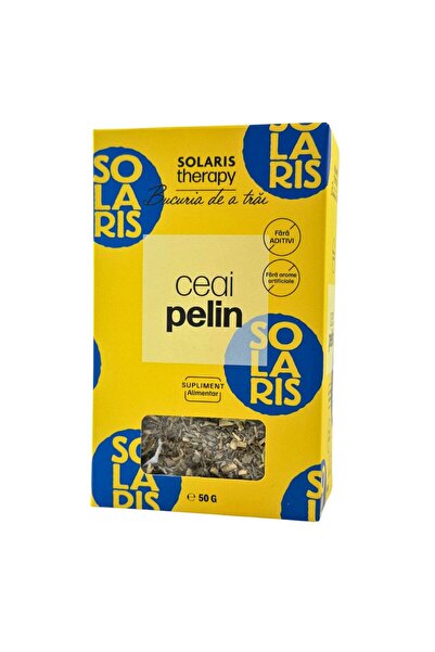 SOLARIS Ceai Pelin 50g, tip plante, aromă pelin