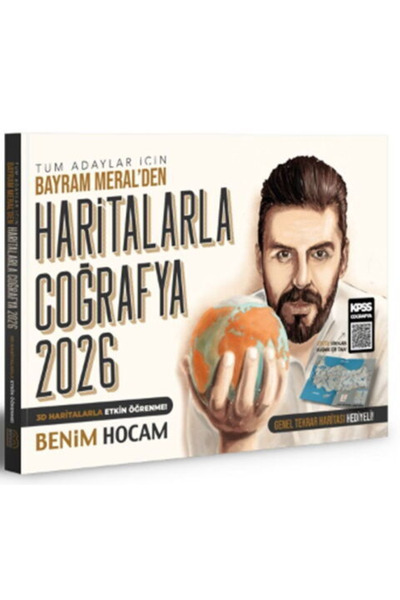 Benim Hocam Yayınları 2026 Tüm Adaylar İçin Haritalarla Coğrafya Konu Anlatımı