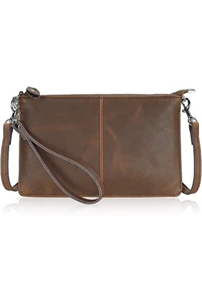 befen Small Crossbody Bag Genuine Leather Wallet Purse with Cell Phone Pocket...