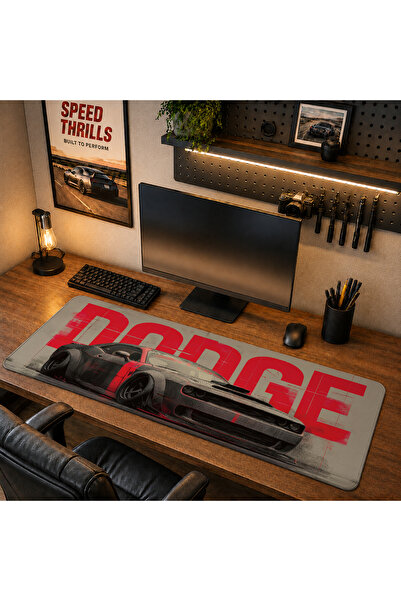 RUGRUMBA CLS1006 40x90cm Gaming Player XL Mousepad cu margini cusute, de dime...
