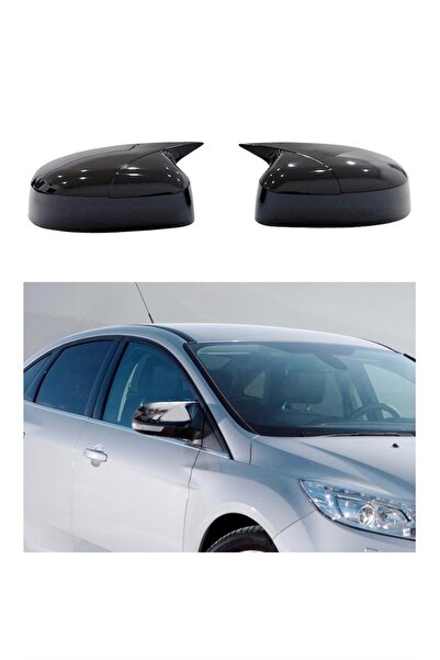 Harphour Ford Focus 2.5 (2008-2011) Yarasa Ayna Kapağı Pianoblack İthal ABS P...