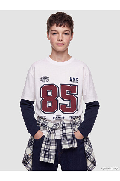LC Waikiki Printed Boys' T-Shirt