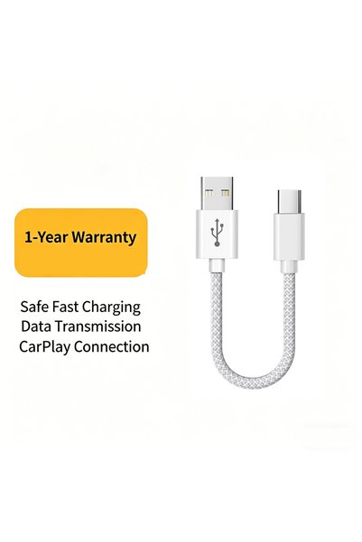 Choice3 0.5m USB to type-c 15CM 50CM Short Elbow Type C to USB C Cable Fast C...