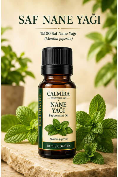 CALMİRA Nane Yağı 10 ml. | %100 Saf Uçucu Yağ | (Peppermint Essential Oil) | ...