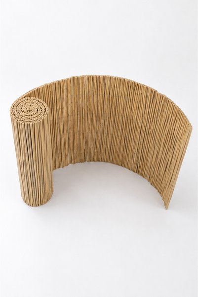 etxShop Kamış Çit Bambu Çit Hasır Doğal 2,00 X 5,00 Metre Misina İpli Dekor Ürün