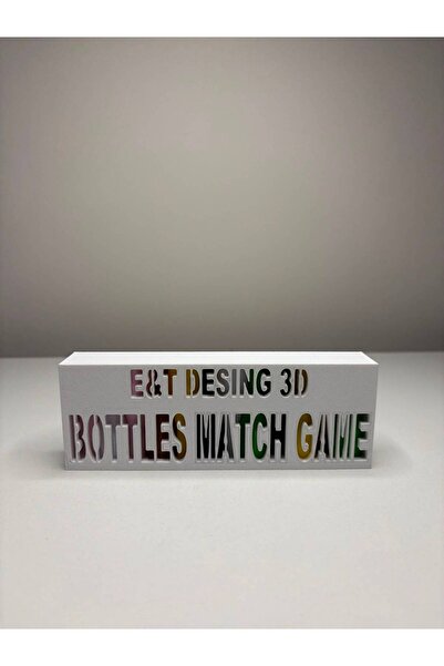 Bottles Match Game (Şişe Renk Eşleştirme Oyun Seti) 6 Renk