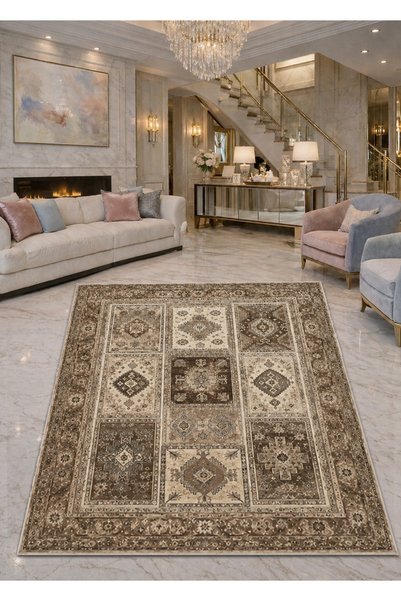 Rugs Modern Halı Sdt Mixed Patterned Modern Woven Base Decorative Carpet Sdta...