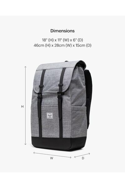 Herschel Supply حقيبة ظهر هيرشيل للبالغين من الجنسين (عبوة واحدة)