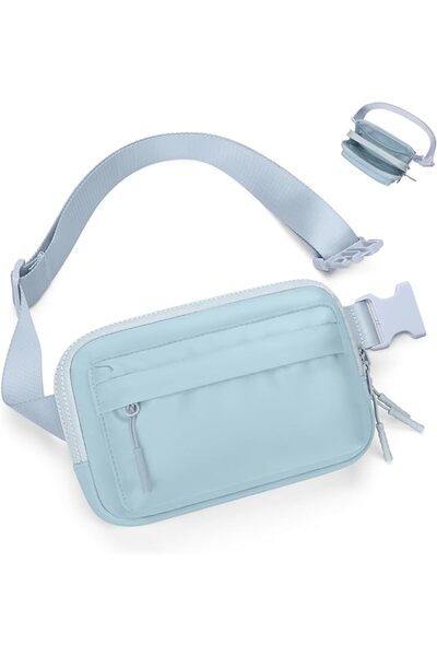 GENERAL Fanny Packs for Women Men,Belt Bag with 4 Zipper Pockets,Waterproof C...