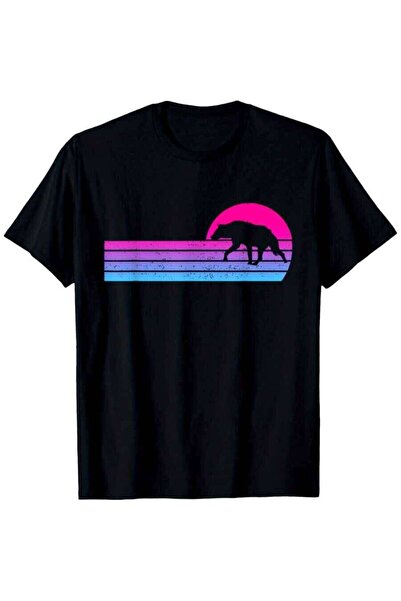 k222 Vintage T-Shirt 100% Cotton Retro Laughing Hyena Graphic Tee, Short Slee...