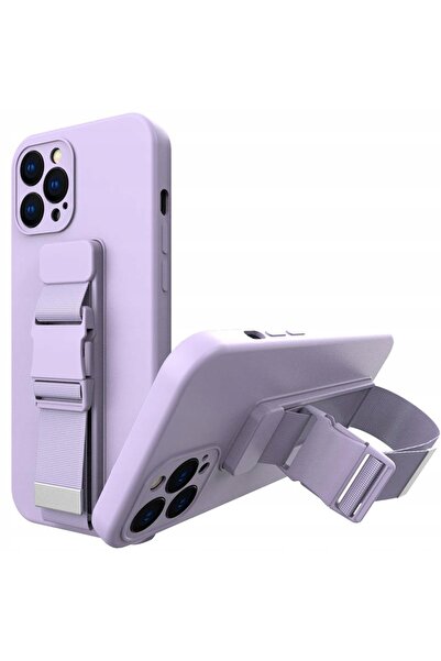 Hurtel Husă cu șnur pentru iPhone 13 Mini, tip geantă.