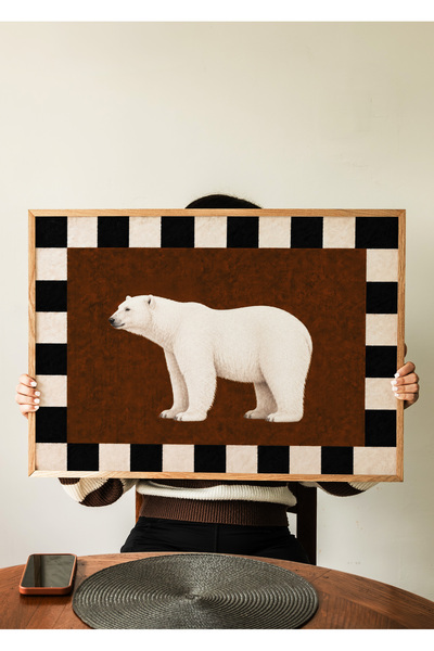 ARTHOUSECOLLECTIVE Colecția de artă cu animale - Orizontal - Poster fără ramă