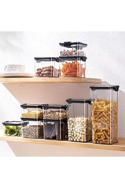 OYDAS Airtight Food Storage Container with Lock Lids，Cereal & Dry Storage Jar...