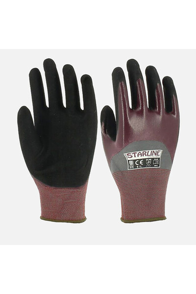 NO NAME Starline Nitrile Gloves - Purple 151600 10/XL