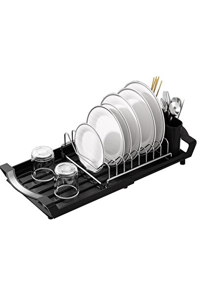 KASTWAVE Dish Drying Rack, Expandable Dish Rack for Kitchen Counter, Stainles...