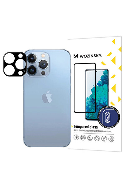 WOZINSKY Sticlă securizată integrală pentru cameră pentru iPhone 16 Pro, prot...