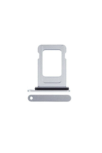OEM Βάση Κάρτας SIM iPhone 15 / 15 Plus Λευκό