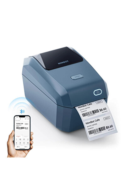 NiiMbot Bluetooth Φορητός Ηλεκτρονικός Ετικετογράφος K3 Μπλε