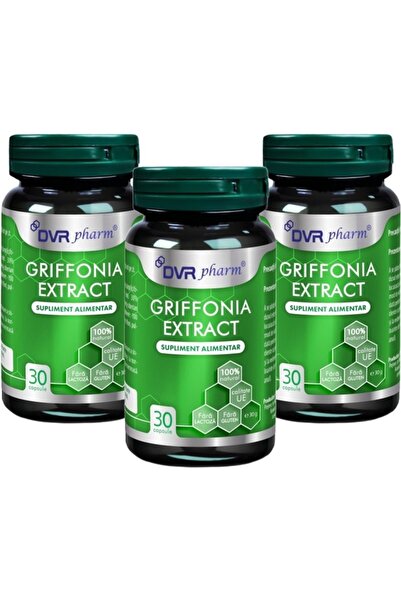 DVR Pharm Pachet Griffonia simplicifolia extract "5 HTP" Ginseng Passiflora, ...