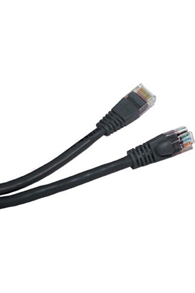 Gembird Set 10 cabluri LAN CAT5E UTP 1m negru PP12-1M/BK