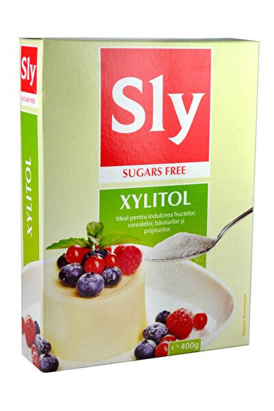 SLY NUTRITIA Xylitol (Xilitol) Indulcitor 400gr