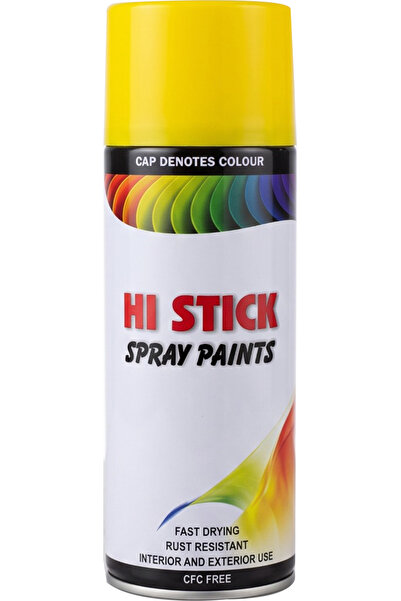 HI STICK Yellow Spray Paints 240gm
