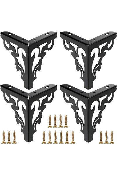STARSTAR 4-Piece Set Metal Furniture Legs Modern Sofa Cabinet Legs Repair Ref...