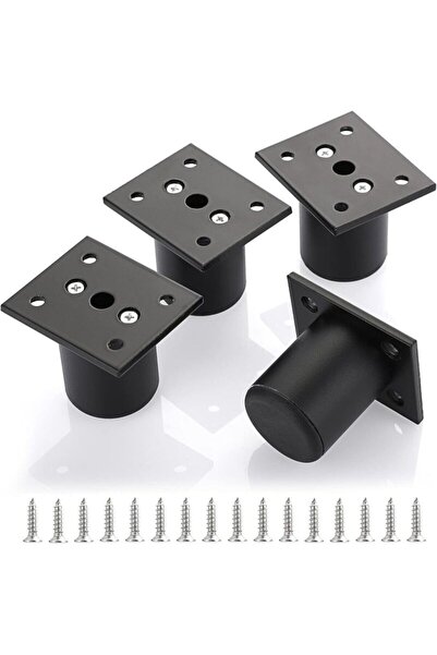 STARSTAR 4-pack adjustable 2-inch furniture legs, aluminum sofa legs, DIY fur...