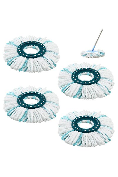 STARSTAR 4 Replacement Mop Heads for Leifheit Spin Mop Head Replacement Cloth...