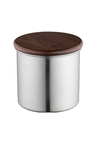 STARSTAR Durable stainless steel coffee jar, convenient coffee storage box, c...