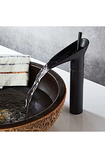 STARSTAR Black bathroom faucets, waterfall faucets, vintage black single-hand...
