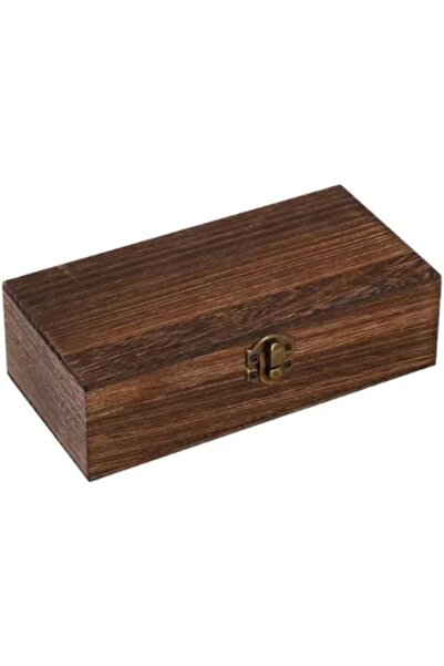 STARSTAR Vintage-style wooden storage box with lid, decorative wooden gift bo...