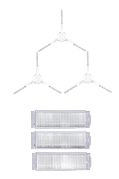 LİN GRUP Set de 6 piese de schimb compatibile cu aspiratorul robot Xiaomi Mop...