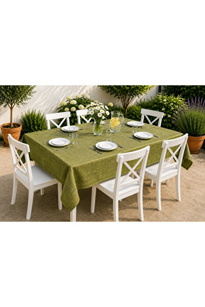TextiLici Fata de Masa pentru Terasa si Gradina – Material Oxford cu Bumbac, ...
