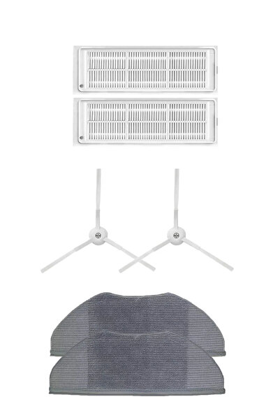 LİN GRUP Set de 6 piese de schimb compatibile cu aspiratorul robot Xiaomi Vac...