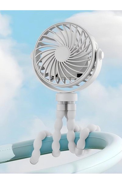 Generic Brand Octopus Stroller Fan, USB Portable Mini Fan with Adjustable Rot...