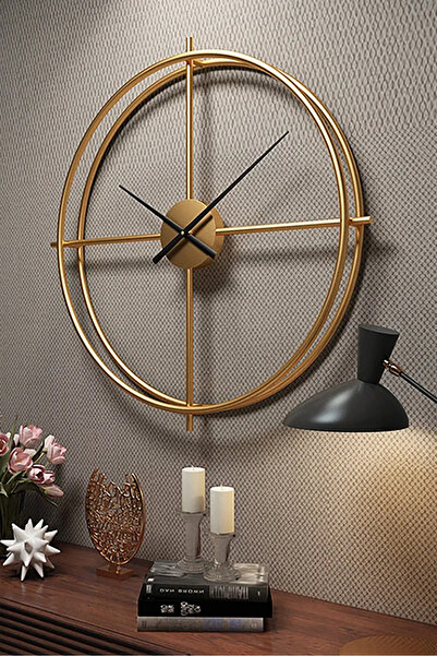 AGA KONSEPT GOLD İskandinav (X Large Boy 60 x 60 cm), Ferforje Metal Dekorati...