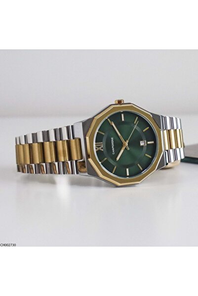 Chaperone Ch002730 Men's Wristwatch with Steel Strap