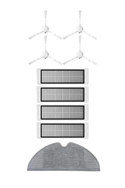 LİN GRUP Set de 9 piese de schimb compatibile cu aspiratorul robot Xiaomi Vac...