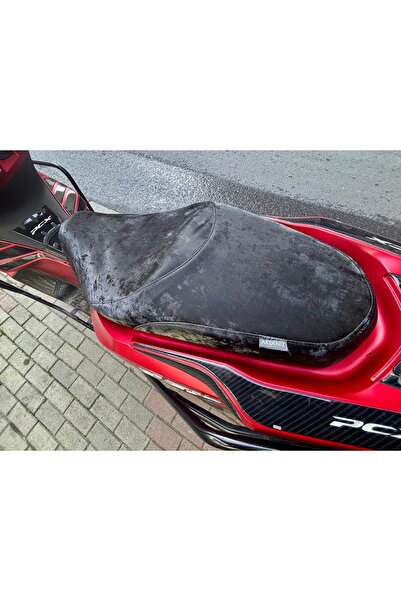 AKDENİZ SELE KAPLAMA PCX 125 DELÜX SHADOW DESEN LASTİKLİ SELE KILIFI